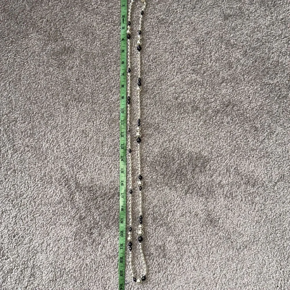 Faux Pearl Necklace!